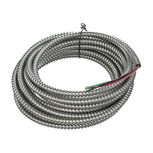 CUL Listed mc cable 1569 Metal Clad 600V Power Cable with Copper Conductor & Aluminum Armor AC Male End Electrical Wire