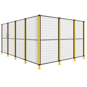 Vichguard Machine and robot safety 1650*900 barrier fence perimeter protective fence