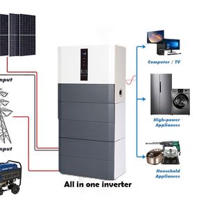Factory Price solar inverters 5kw 6kw 8kw 10kw 12kw 24V 48V pure sine wave off grid hybrid solar inverter Solar Power with mppt