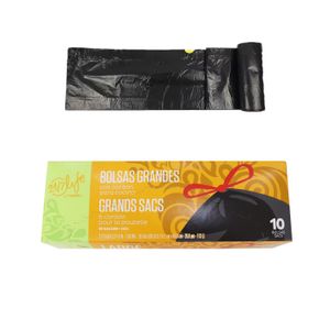 Custom Logo Biodegradable Compostable Household Kitchen Square Bottom Drawstring Bag PLA Cornstarch Material for Supermarket Use