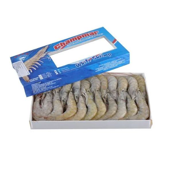 Shrimp Boxes Double Coated Frozen Seafood Packaging Paper Box Custom Made Logo Corrugated Box