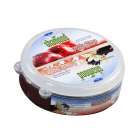 227g Round shape Dual Scents Gel Air Freshener Apple Spice And French Vanilla Perfume