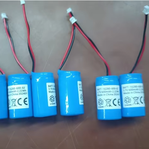Wholesale 16280 600mAh high discharge rate Rechargeable Cylindrical Digital Lithium Li-Ion Batteries Battery packs