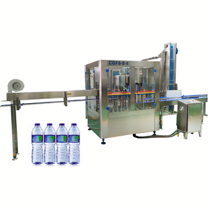 Full Automatic PET Plastic Bottle Pure Mineral Drinking Water Filling Packing Machine Complete Production Line Small Business