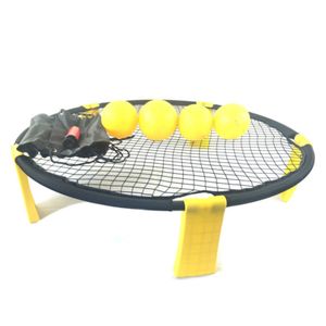Wholesale Mini Beach Volleyball Spike Ball Game Set Outdoor Team Catch Sports Lawn Fitness Equipment