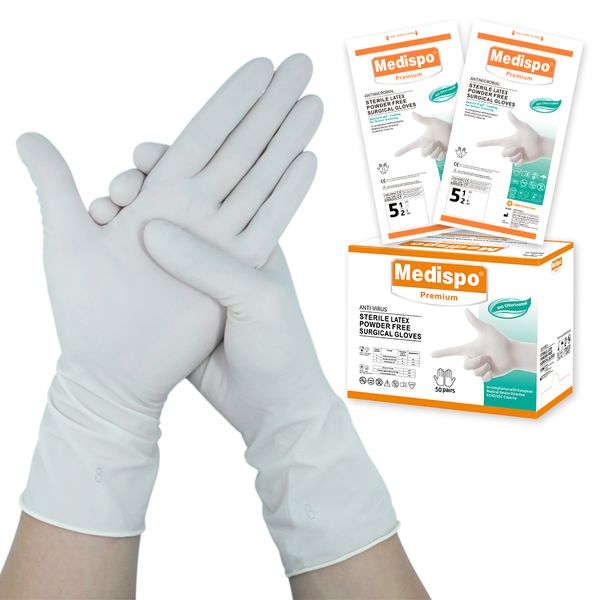 Medispo medical gloves manufacturers surgical anti-virus hand gloves for doctor