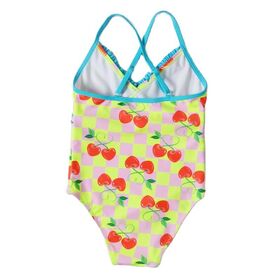Lovely Baby 2-10 years Little Girls Swimsuit Children One Piece Micro Swimwear Beachwear Kids Bikini