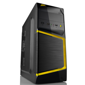 hot selling bulk computer parts accessories gaming case for pc economical SGCC horizontal new ATX computer desktop table case pc