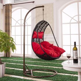 2019 Patio swing chair jhoola clear acrylic hanging chair