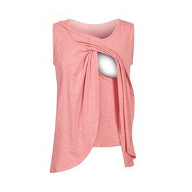 Maternity Breastfeeding Mother Cover Bamboo Cotton Round Neck T-shirt / Multi Use Breast Feeding Cover Nursing Cover for Baby