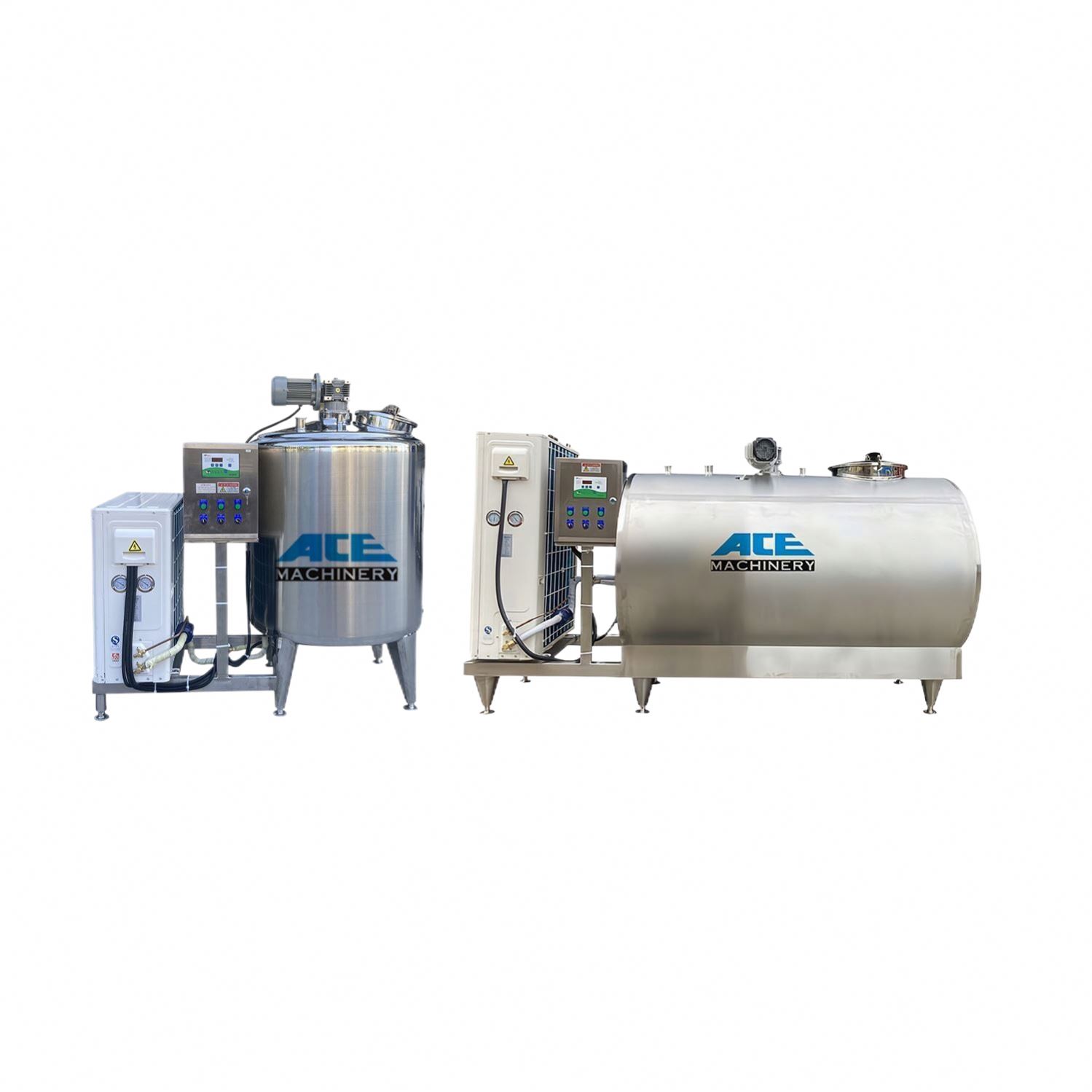 Ace Fresh Coconut Water Cooling Tank Milk Cooling Tank/Bulk Milk Cooler Dairy Farm Cold Milk Tanks