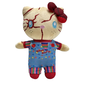 Kt Cat Plush Toys Party Home Christmas Decoration Supplies Hello Kt Horror Trick Treat Halloween Decor Soft Stuffed Dolls