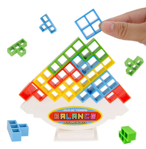 LANDER-MAN Balancing Block Game Tower Kids Board Game Building Blocks