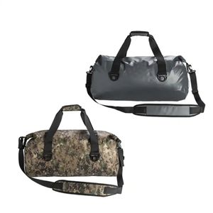 Waterproof Duffle Bag large Capacity Customized Logo Tarpaulin Camping Traveling Duffle Bag