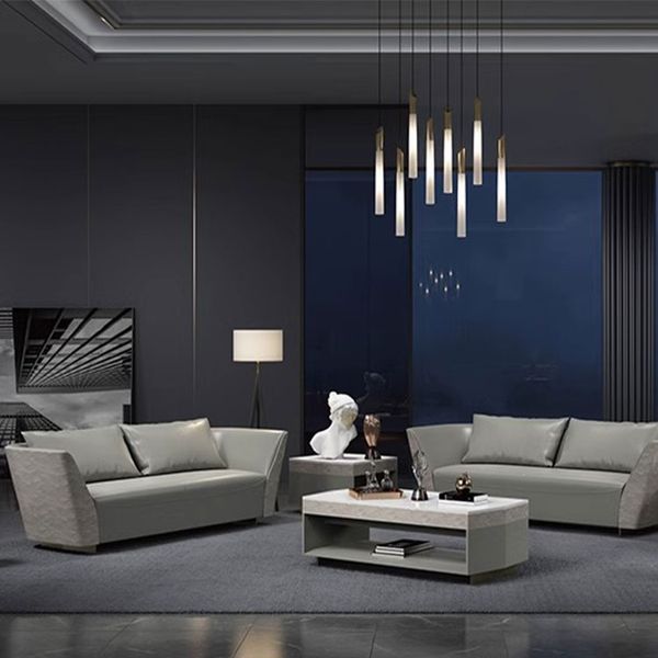 Liyu Hot Sale luxury Furniture L-shaped Fabric Modern office Sofa Living Room Furniture Sofa Set Furniture