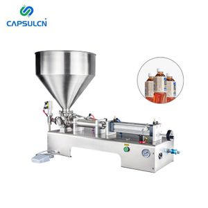 Semi-Automatic Piston Bottle Viscous Liquid  Filling Honey Perfume Hand Sanitizer Essential Oil Bottle Liquid Filling Machine