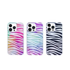 New Arrival Simple zebra pattern phone case for iphone 14 13 12 pro max case 12mini 11 Mini 7 8 Plus XR X XS SE Lovely cover