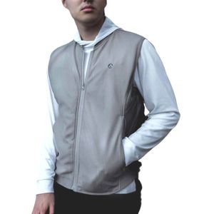 On Sale Gray 5V USB Heated Vest With Thermal Reflective Lining For Outdoor Working Hiking Motorcycling Fishing