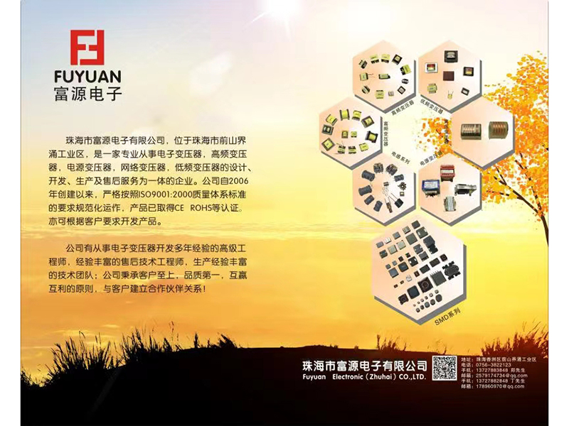 Zhuhai Fuyuan Electronic Equipment Co., Ltd. High Frequency Transformer