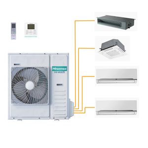 Multi split heat pump smart control air conditioner multi split set cassette multi split