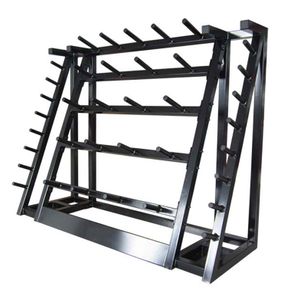 Wholesale Gym Storage Rack High Quality Fitness Body Barbell Set Rack 20 Sets