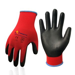 xingyu Palm Coated  EN388 Coated CE  PU Gloves  For General Purpose high quality Safety work Gloves