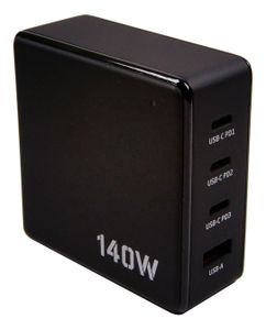 GaN 140W USB Type C Wall Charger Direct Plug in Fast Charging Socket Mobile Phone Travel Adaptor Mini Portable OEM Game player