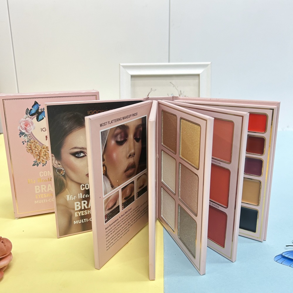 Henan Subei Trading Co., Ltd. Highly Pigmented Eye Palette Matte Shimmer Metallic Long Lasting Blendable Natural Colors Make Up Eye Shadows Cosmetics Gift