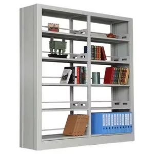 Hot Sales Classic Library Double-side Bookshelves Book Storage Racks for School