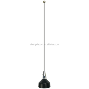 NMO mobile antenna stainless steel ham radio antenna 136-174 VHF communication antenna