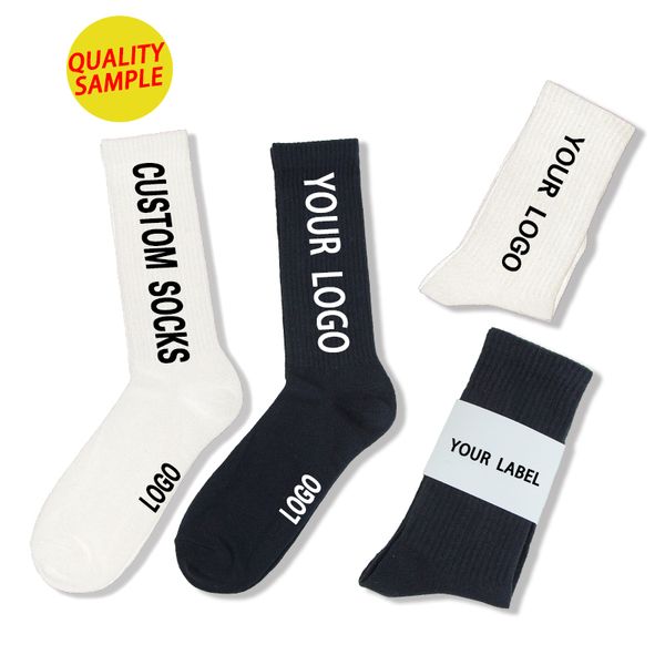 Oem Custom Made Logo Embroidery 100% Cotton Bamboo Design Socks Athletic Crew Sports Socks Men Basketball Socks Elites