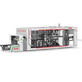 full automatic vacuum thermoforming cake box machine