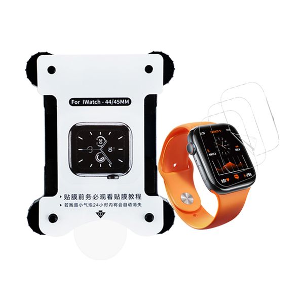 Wholesale 3D Watch Screen Protective Film HD Soft 41mm 42mm 44mm 45mm for Apple Watch TPU Screen Protector