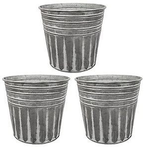 BETTER HOME & GARDEN ROUND POT PLANTER HANDMADE GREENERY DECORATION FLOWER GARDEN VASE PLANTER