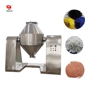 Food Chemical Industry Conical  Drying Machine Drying Double Cone Paddle Mixing Rotary Drum Vacuum Chamber Tumble Dryer Mixer