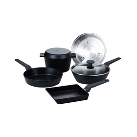 4pcs/set Vietnam manufacturer Luxury and Convenient Cast Aluminum Kitchen Cookware Set