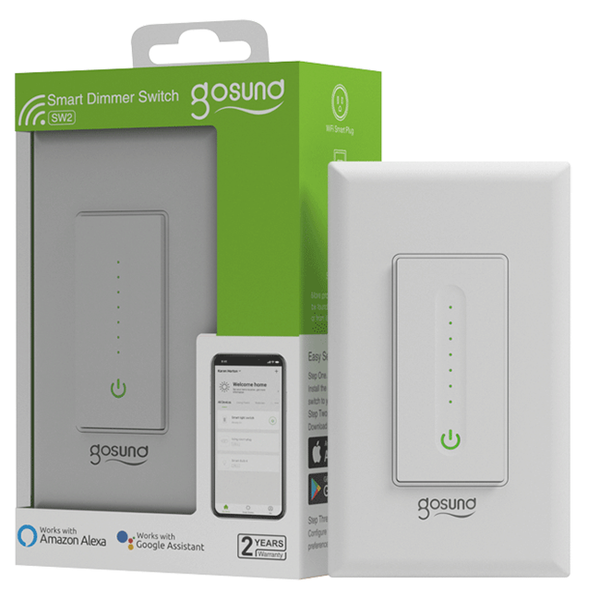 Gosund WIFI Smart Switch Home Automation LCD  Smart Automatic Switch works with Alexa Home Remote Control Can Custom Zigbee