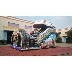 Factory Direct Inflatable Slide Children Slide Castle Outdoor Playground Equipment Large Inflatable Slide For Kids