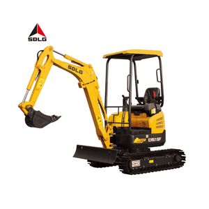 SDLG ER616F 0.8t mini excavator construction equipment mini excavator hydraulic excavadora digger bagger 2.2 ton mini excavator