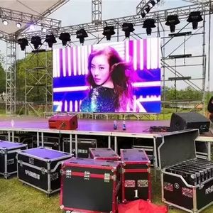 China Led Screen Outdoor P3 91 Rental Led Display 500X1000mm Die Cast Aluminum Display Screens