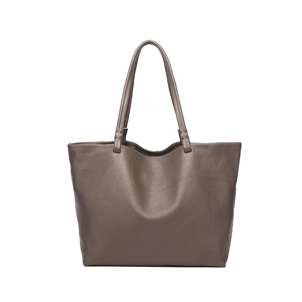Gold Trends High Quality PU Leather Women's Tote Bag Custom Logo Lady Style Polyester Lining Cover Closure Type Fashionable Bag