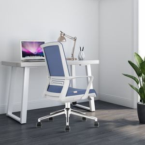 Vaseat K1 Modern Ergonomic Office Chair Adjustable Headrest New Design 3 PU Leather Fabric Iron Boss Swivel Revolving Mesh Chair