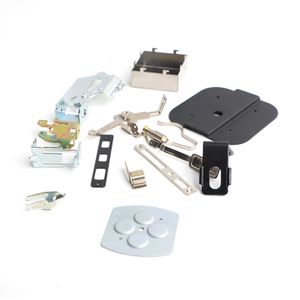 Shielding Case Hardware Stamping Parts Iron Nickel Plated Metal Cover Conductive Contact Spring Slice Stamping Parts