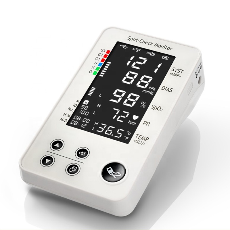 China-Made Portable Bluetooth Remote Medical Monitoring Equipment Wearable Blood Pressure Clinical Analytical Instruments