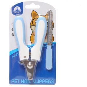Manufacturer-Sold Stainless Steel Cat Nail Clippers Pet Cleaning Grooming Kit Pet Nail Clipper Trimmer File Stainless Steel