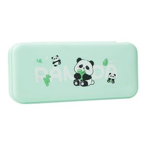 Panda Multifunctional Plastic DIY Cream Glue Primary School Student Pencil Case Pencil Case Stationery Children's Stationery Box