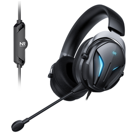 New Style Gaming Headset Gaming Headphone with RGB Light and Detachable Microphone for Esport