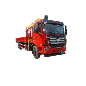 Straight Boom Crane Hydraulic Mobile Truck 15 Ton Manipulator Crane Truck With Lifting Arm