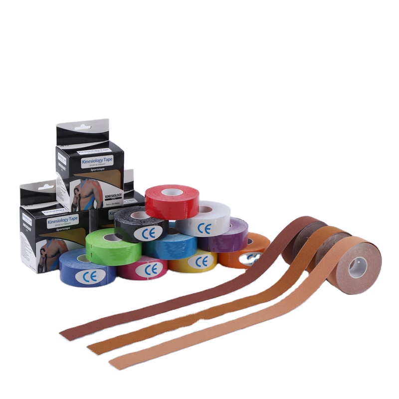 Wenzhou Tianxi Medical Supplies Co., Ltd. 2.5cm*500cm athletic tape supports & protects muscles kinesiology tape faces tape