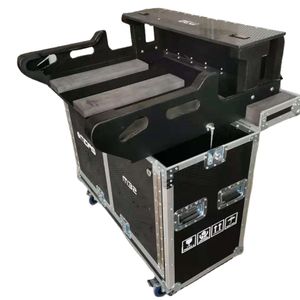 Custom M32 Mixer Case Flight Road Hydraulic Flip Case for Midas M32 Mixer Console with laptop holder